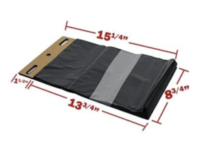 Dog Waste Header Bags 30% larger than standard roll bags (32 headers/100 bags = 3,200 bags) - Image 2