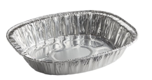 Aluminium steam table Oval Pan (100/Box)